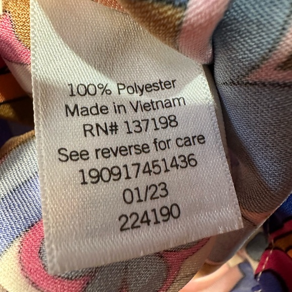 NWT INTEMPO Twist Front Crop Shirt Size XS - Picture 6 of 8